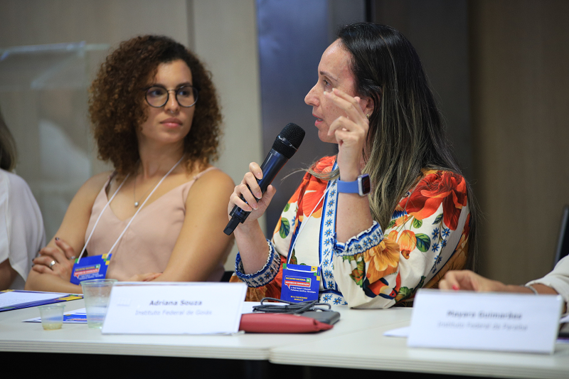 Diretora de Comunicação Social do IFG, Adriana Souza Campos, participou do encontro nacional e foi eleita para representar a região Centro-Oeste no Comitê de Gestores de Comunicação da Rede Federal que conta com o apoio da SETEC Diretora de Comunicação Social do IFG, Adriana Souza Campos, participou do encontro nacional e foi eleita para representar a região Centro-Oeste no Comitê de Gestores de Comunicação da Rede Federal que conta com o apoio da SETEC